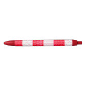Valentine Liebe Patterns Red Kugelschreiber (Vorderseite)