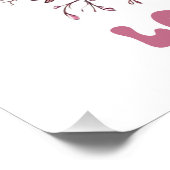 Valentine Liebe Saison Poster (Ecke)
