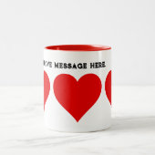 Valentine Liebe Tasse - Anpassen (Mittel)