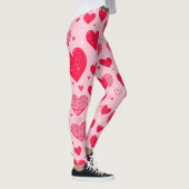 Valentine Liebe-Valentine-Herzen Leggings (Rechts)