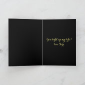 Valentine Light Show Feiertagskarte (Innenseite)