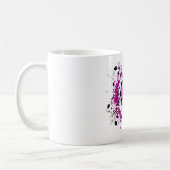 Valentine Lila Heart Kaffeetasse (Links)