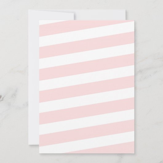 Valentine Little Sweetheart ist auf dem Weg Baby Einladung (Rückseite)