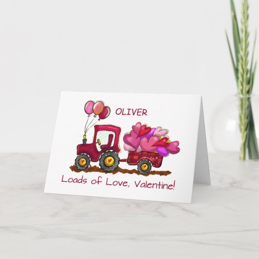 Valentine Loads für Liebe und Herz Karte (Vorderseite)