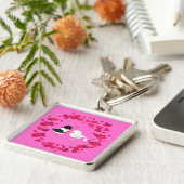 Valentine Love Bird Schlüsselkette Schlüsselanhänger (Seite)