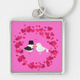 Valentine Love Bird Schlüsselkette Schlüsselanhänger