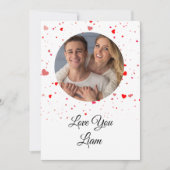 Valentine Love Card | Romantic for Him & Her (Vorderseite)