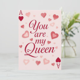 Valentine Love Card | Romantic for Him & Her Dankeskarte