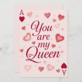 Valentine Love Card | Romantic for Him & Her Dankeskarte (Vorne/Hinten)