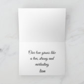 Valentine Love Card | Romantic for Him & Her Dankeskarte (Innenseite)