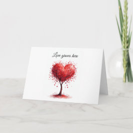 Valentine Love Card | Romantic for Him & Her Dankeskarte