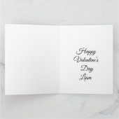 Valentine Love Card | Romantic for Him & Her Dankeskarte (Innenseite)