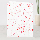 Valentine Love Card | Romantic for Him & Her Dankeskarte (Rückseite)