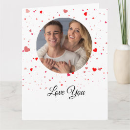 Valentine Love Card | Romantic for Him & Her Dankeskarte