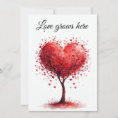 Valentine Love Card | Romantic for Him & Her Dankeskarte (Vorderseite)