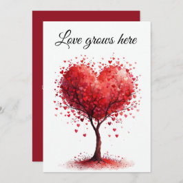 Valentine Love Card | Romantic for Him & Her Dankeskarte