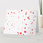 Valentine Love Card | Romantic for Him & Her Dankeskarte (Rückseite)