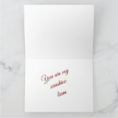 Valentine Love Card | Romantic for Him & Her Dankeskarte (Innenseite)