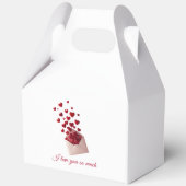 Valentine Love Card | Romantic for Him & Her Geschenkschachtel (Vorderseite)