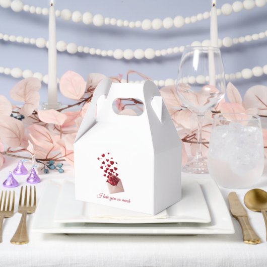 Valentine Love Card | Romantic for Him & Her Geschenkschachtel (Hochzeit)