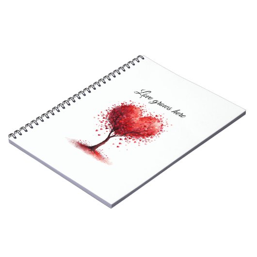 Valentine Love Card | Romantic for Him & Her Notizblock (Linke Seite)