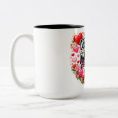 Valentine Love Mug Zweifarbige Tasse (Links)