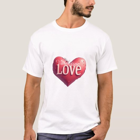 Valentine Love T-Shirt (Vorderseite)