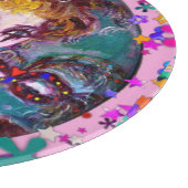 VALENTINE LOVERS VENEZIANISCHES MASQUERADE-PARTY SCHNEIDEBRETT (Ecke)