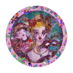 VALENTINE LOVERS VENEZIANISCHES MASQUERADE-PARTY SCHNEIDEBRETT