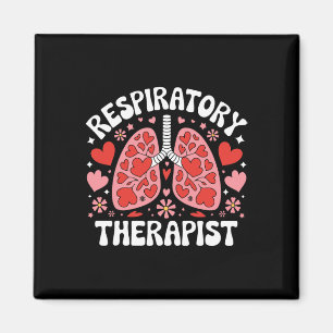 Valentine Lung Hearts Atemtherapeut Pulmon Magnet