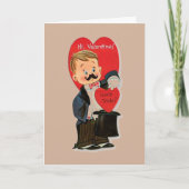 Valentine Magic Feiertagskarte (Vorderseite)