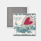 Valentine Magnet (Vorderseite/Rückseite)