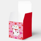 Valentine Maneki Neko Lucky Cat Geschenkschachtel (Geöffnet)