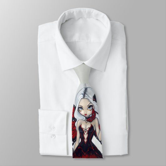 Valentine-Maskerade-gotische feenhafte Krawatte (Gebunden)