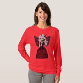 Valentine-Maskerade-gotisches feenhaftes Shirt (Vorne ganz)