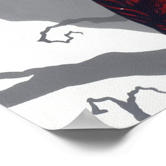 Valentine Masquerade gotische Märchen Poster (Ecke)