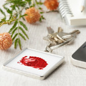 Valentine Masquerade Schlüsselanhänger (Seite)