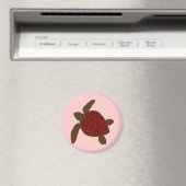 Valentine-Meeresschildkrötenmagnet Magnet (In Situ (Geschirrspüler))