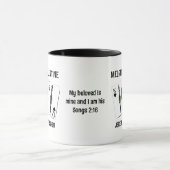 Valentine MELANIN QUEEN KING PLAYCARDS Paare Tasse (Zentrum)