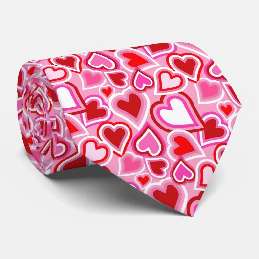 Valentine-Mix Krawatte (Gerollt)