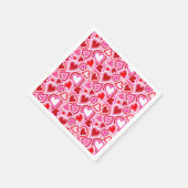Valentine-Mix Serviette (Ecke)