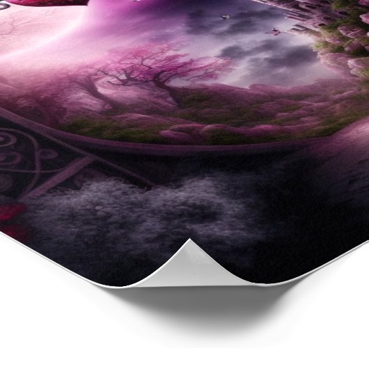 Valentine Moonlight Poster (Ecke)