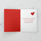 Valentine Mouse for Great Grandtochter Karte (Innenseite)