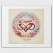 valentine mug set geschenkpapier (Flach)