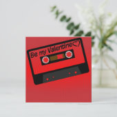 Valentine Music Feiertagskarte (Stehend Vorderseite)