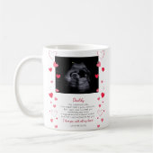 Valentine Nachricht an Daddy, dass er von der Kris Kaffeetasse (Links)