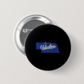 Valentine Nebraska Ne Karte Button (Vorne & Hinten)