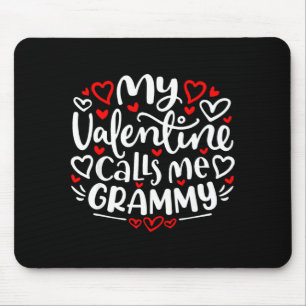 Valentine nennt Oma süßes Herz ValentinstagV Mousepad