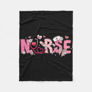 Valentine Nicu Icu Er Rn Krankenschwester Scrub To Fleecedecke