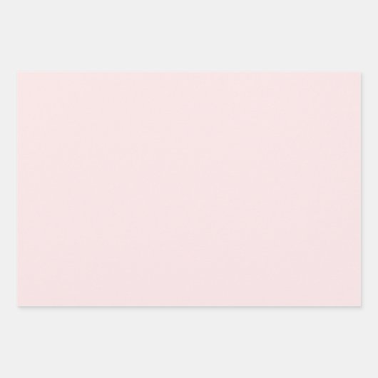 Valentine Niedlich Baby Piglets Geschenkpapier Set (Vorderseite 3)